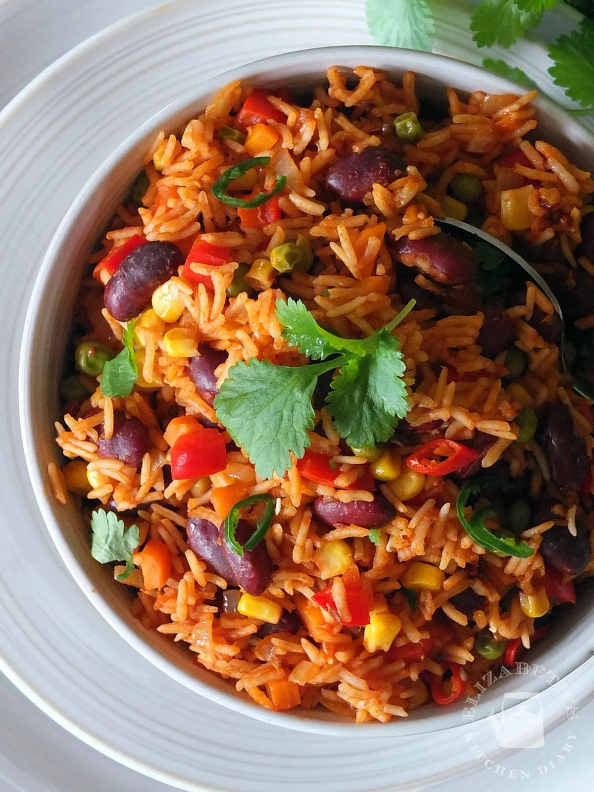 Spicy Mexican Rice and Beans