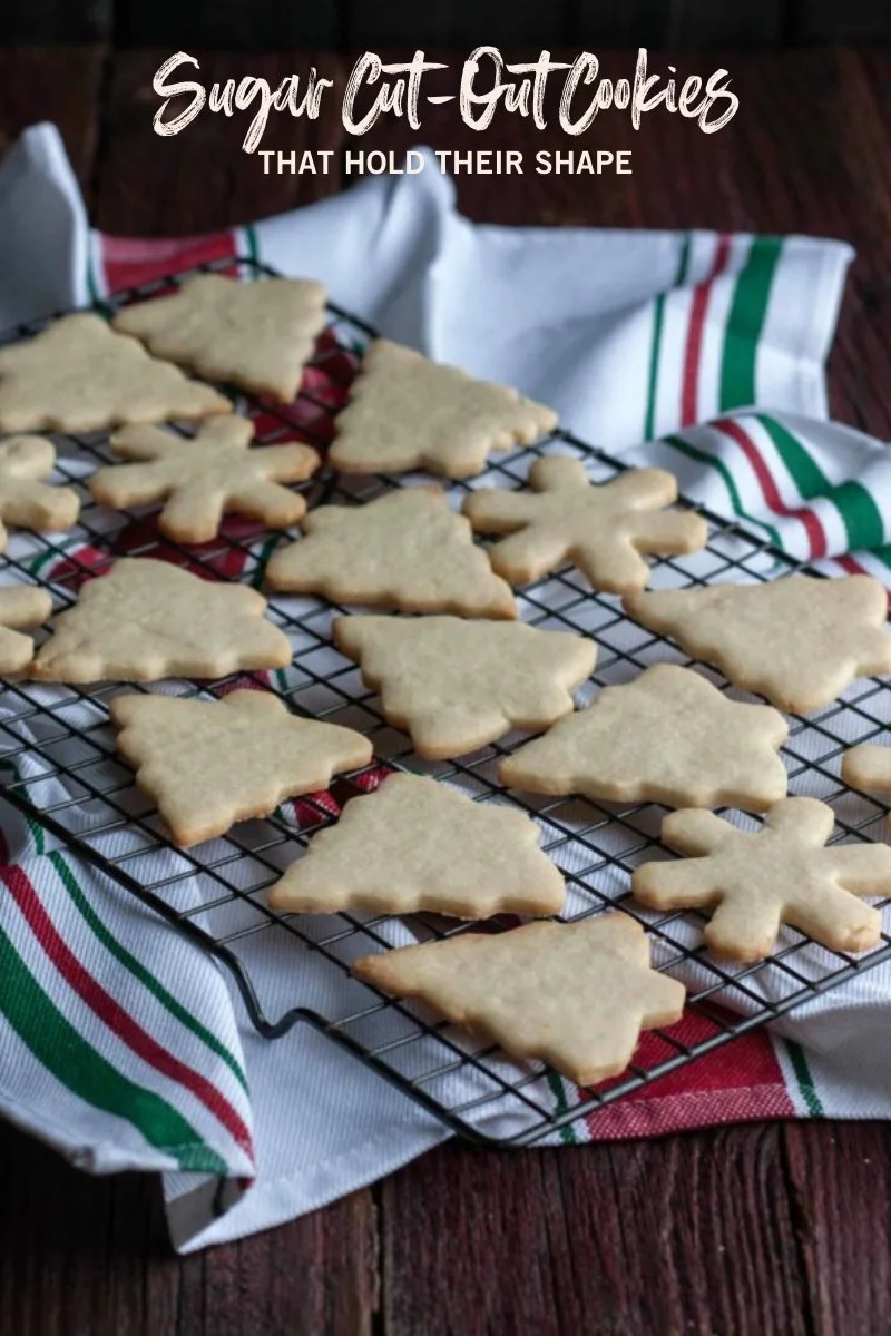 Sugar Cutout Cookies That Hold Shape