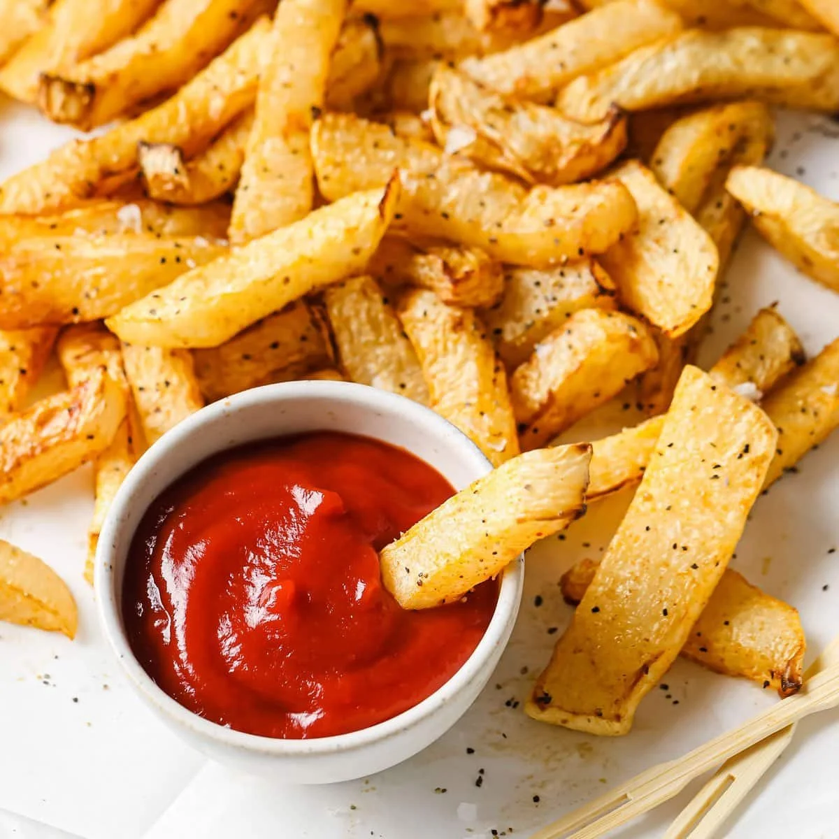 Turnip Fries in Air Fryer